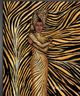 Classy Living Dexter Griffin Golden Stripes Muse Wall Art-2