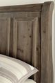 Vaughan-Bassett Rustic Hills Saddle Grey Queen Sleigh Headboard-3