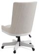 Riverside Furniture Osborne Gray/Winter White Upholstered Desk Chair-3
