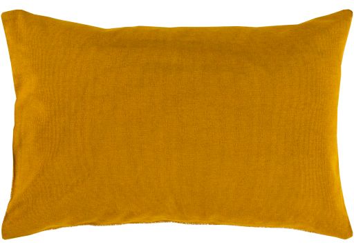 Surya Cactus Silk Mustard 13"x20" Toss Pillow with Polyester Insert-3