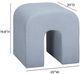 TOV Furniture Desi Light Blue Ottoman-2