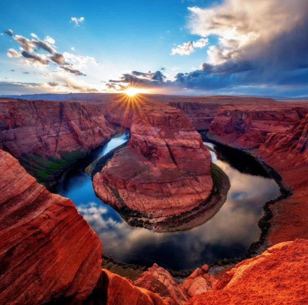 Classy Art Horseshoe Bend Wall Art-1
