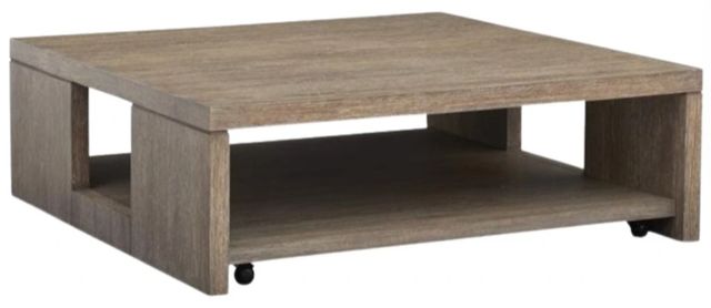 Magnussen Home® Cypress Spiced Brown Square Cocktail Table-0