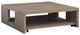 Magnussen Home® Cypress Spiced Brown Square Cocktail Table-0