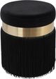 TOV Furniture Melody Black Ottoman-3