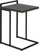 Monarch Specialties Inc. Grey Accent Table with Black Base-0