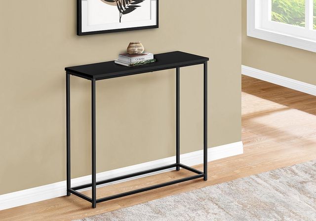 Monarch Specialties Inc. 32"L Black Console Table-2