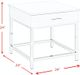Elements International Adela White EndTable-2