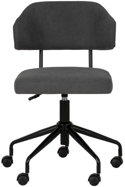 Linon Tanner Black Office Chair-2