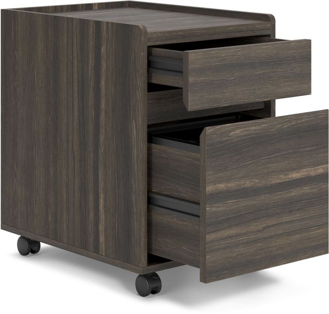Signature Design by Ashley® Zendex Dark Brown File Cabinet-1