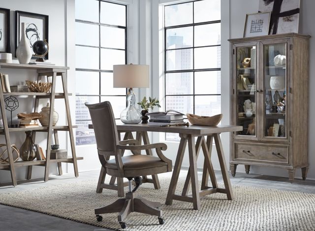 Magnussen Home® Lancaster Dovetail Gray Desk-1