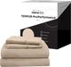 Tempur-Pedic® TEMPUR-ProPerformance™ 4-Piece Sandstone Moisture-Wicking King Sheet Set-2