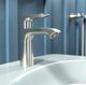 Hansgrohe Metris Brushed Nickel 1.2 GPM Single-Hole Faucet 110 with Pop-Up Drain-1