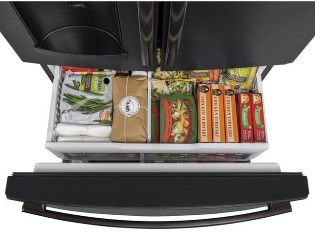 GE® 36" 27.8 Cu. Ft. Black Slate French Door Refrigerator-4