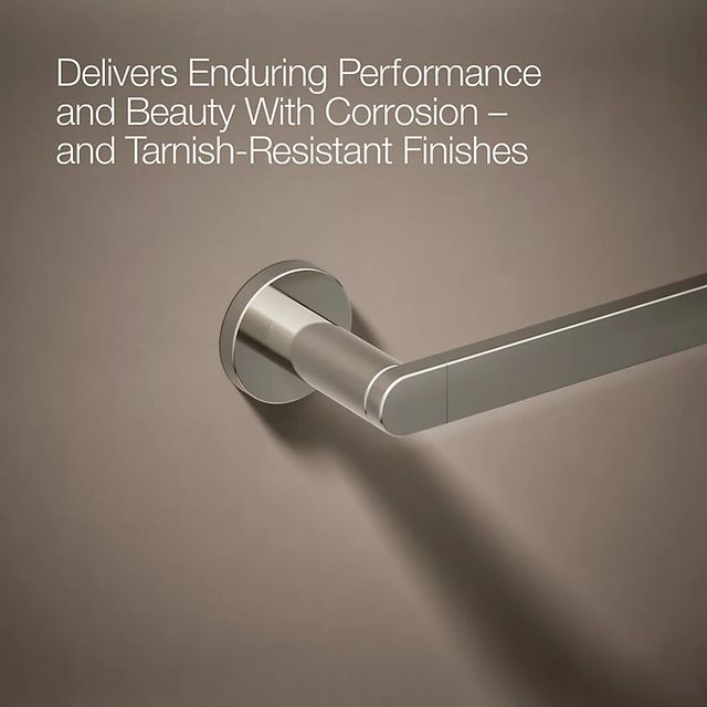 KOHLER® Composed® Vibrant Polished Nickel 24" Towel Bar-2