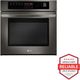 LG 30" Black Stainless Steel Single Electric Wall Oven-2