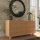 TOV Furniture Tanya Black Round Wall Mirror-5