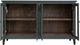International Furniture Direct Genova Forest Green Console-4