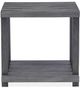 Magnussen Home® Eldridge Weathered Gravel End Table-1