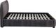 Moe's Home Collection Colin Charcoal King Bed-2