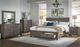 A-America® Glacier Point Graystone Queen Panel Storage Bed-1