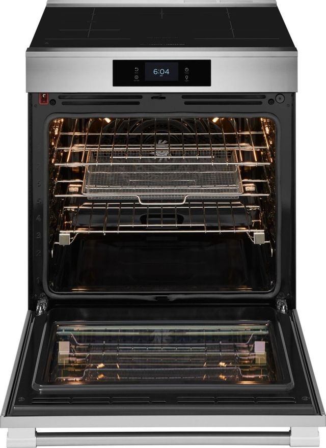 Frigidaire® Professional® 30" Stainless Steel Freestanding Induction Range with Stone-Baked Pizza Mode-1
