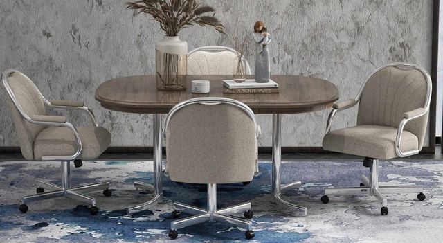 Chromcraft™ Customizable Bridges Kendall 5-Piece Dining Set-0
