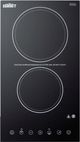 Summit® 12" Black Electric Cooktop-0