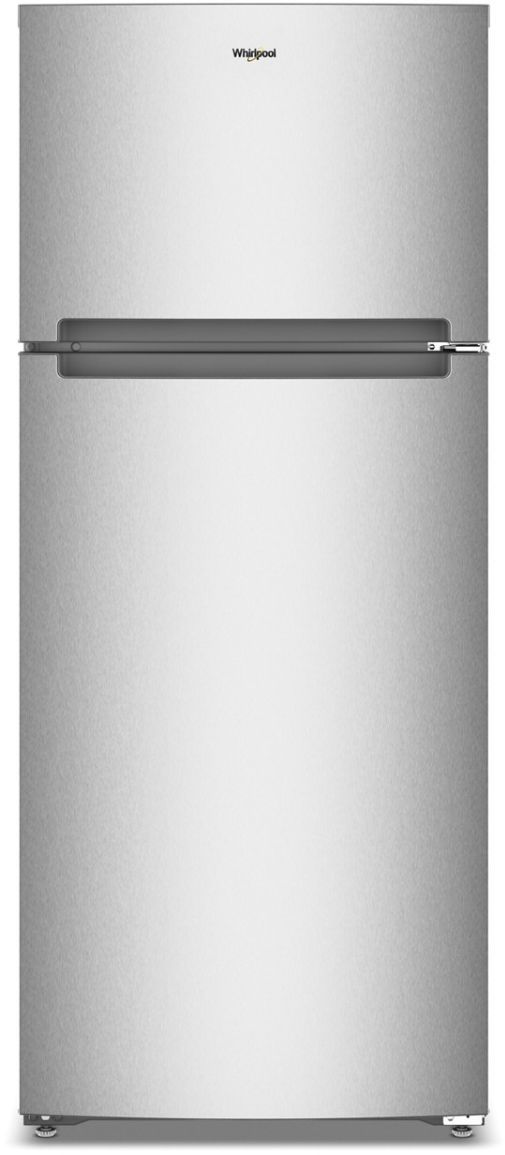 Whirlpool® 28" 17.61 Cu. Ft. Fingerprint Resistant Stainless Steel Top Freezer Refrigerator with Total Coverage Cooling-0