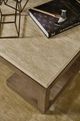 Hammary® Nash Sandy Beige/Brown Coffee Table-2