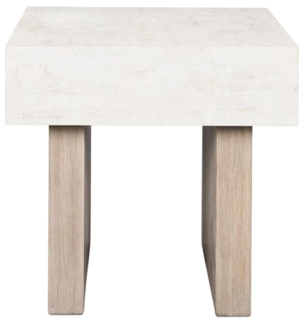 Signature Design by Ashley® Jorlaina Light Grayish Brown Square End Table-1