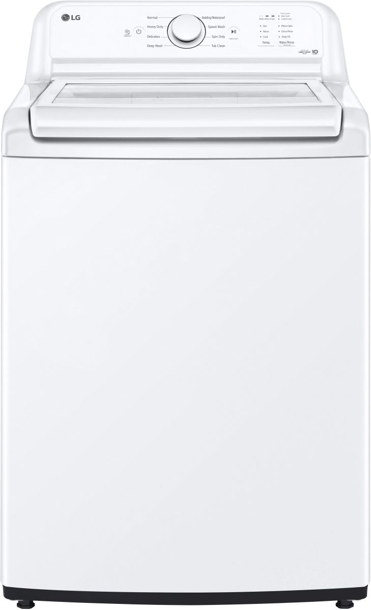 LG 4.1 Cu. Ft. White Agitator Top Load Washer with TurboDrum™ Technology