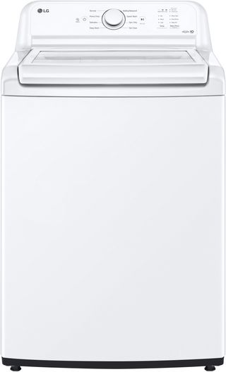 LG 4.1 Cu. Ft. White Agitator Top Load Washer with TurboDrum™ Technology