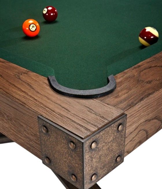 Brunswick Dameron Nutmeg 8' Pool Table-2