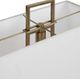 Uttermost® Column Gold/White Table Lamp-5
