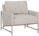 Fairfield® Customizable Sparta Lounge Chair with Nickel Base-0