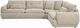 ACME Furniture Jonina 3-Piece Beige Chenille Sectional-1