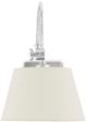 Currey & Company Ashby Eggshell/Polished Nickel Swing-Arm Wall Sconce-2