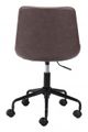 Zuo® Byron Brown Office Chair-3