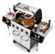 Broil King® Regal™ S420 PRO Series 4-Burner Stainless Steel Freestanding Liquid Propane Gas Grill-1
