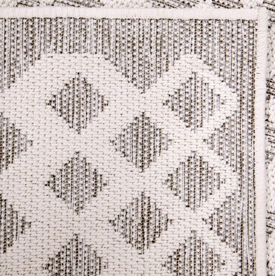Orian Knitweave Shining Diamond Natural Silverton 5'x8' Area Rug-4