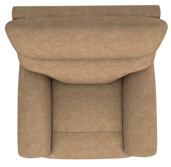 La-Z-Boy® Trouper Camel Power Rocking Recliner with Headrest-4