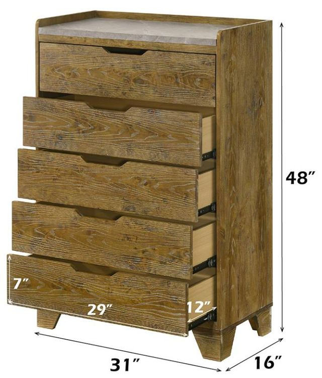ACME Furniture Garcia Light Aspen Brown Chest-2