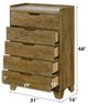 ACME Furniture Garcia Light Aspen Brown Chest-2