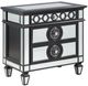 ACME Furniture Varian II Black/Mirrored Nightstand-0