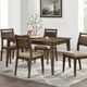 Winners Only® Zoey Brown Cushion Side Chair-3