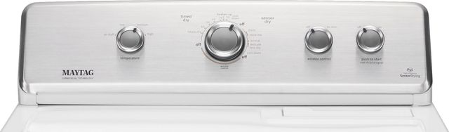 Maytag® 7.0 Cu. Ft. White Front Load Electric Dryer-5