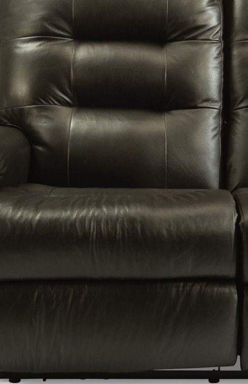 Flexsteel® Arlo Black Power Reclining Loveseat with Power Headrests and Lumbar-1