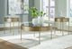 Signature Design by Ashley® Jettaya 3-Piece Glass Top Occassional Table Set with Brushed Brass Base-3