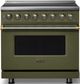 Viking® 5 Series 36" Martini Pro Style Induction Range with Brushed Brass Trim-0